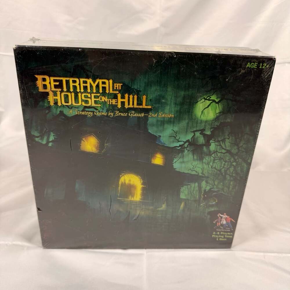 Betrayal at House on the Hill Board Game 2nd Edition NEW SEALED